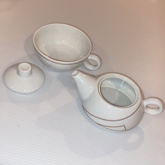 Mariage Freres Stacking Teapot + Cup - Picture 3 of 7